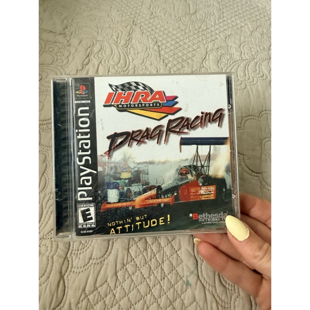 IHRA Motorsports Drag Racing (Sony PlayStation 1, 2001) CIB PS1